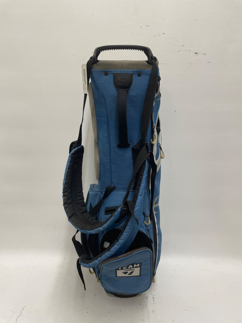 Vist Large View of Product Image Which is Used Taylormade 4 WAY Mens Stand Bag Carolina Blue