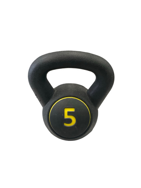 Vist Large View of Product Image Which is  Kettle, Dumbbell, (Each), Black, 5 lb