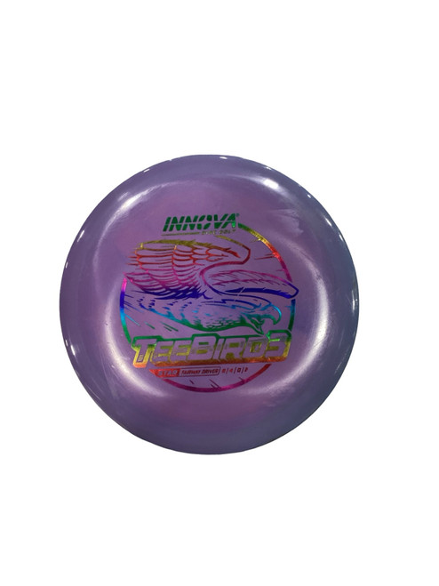 Vist Large View of Product Image Which is Used Innova STAR TEEBIRD 3 Disc Golf Driver Purple