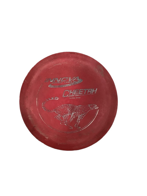 Vist Large View of Product Image Which is Used Innova CHEETAH Disc Golf Driver Red