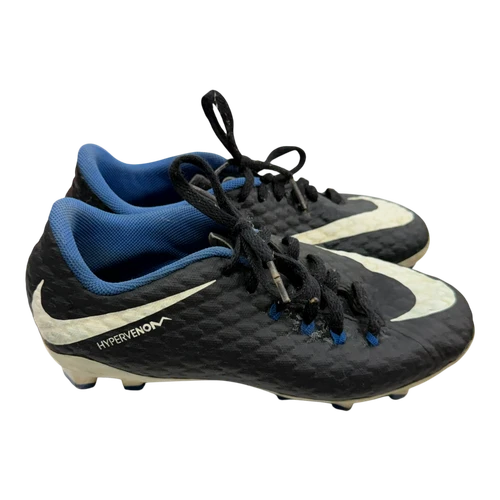 Vist Large View of Product Image Which is Used Nike HYPERVENOM PHELON III FG Soccer Cleats Black Junior 02