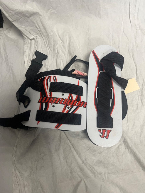 Vist Large View of Product Image Which is Used Warrior RIB PAD Lacrosse Rib Pads White XXS