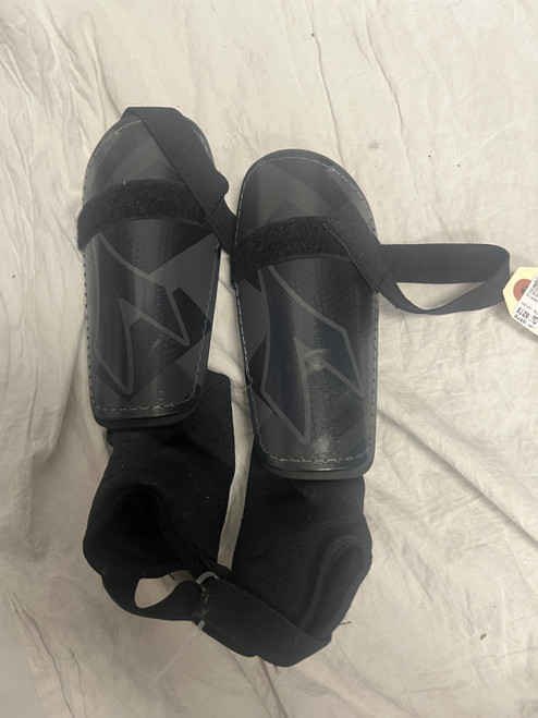 Vist Large View of Product Image Which is Used Diadora Soccer Shin Guards Junior Black MD