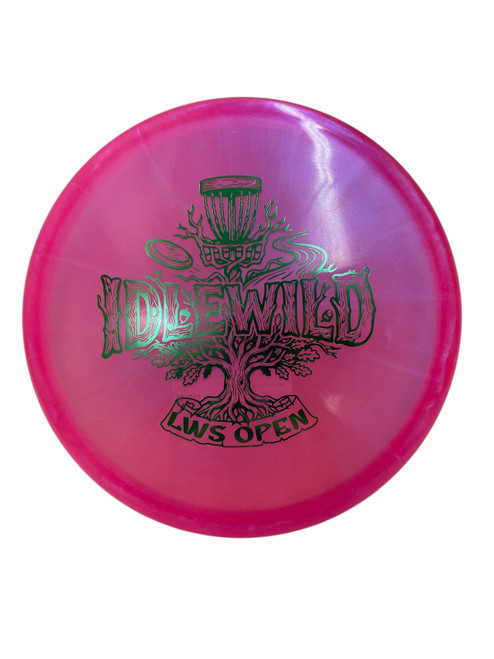 Vist Large View of Product Image Which is Used Westside IDLEWILD LWS OPEN Disc Golf Mid Range Pink