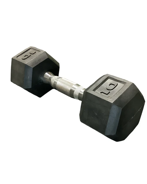 Vist Large View of Product Image Which is Used Hex Dumbbell (Each) 10 lb