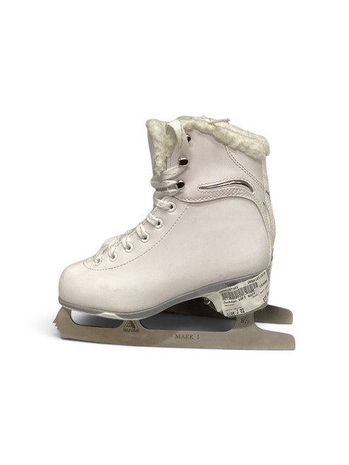 Vist Large View of Product Image Which is Used Jackson SOFT BOOT Girls Figure Skate White Junior 02