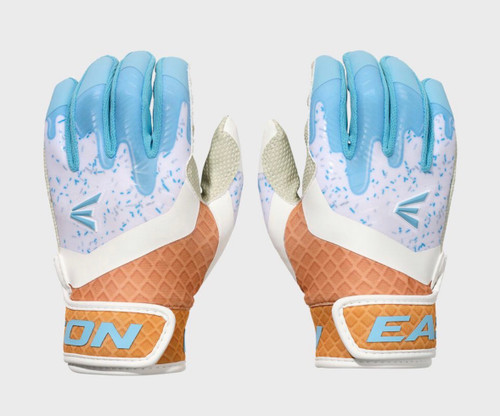 Vist Large View of Product Image Which is NEW EASTON SUGAR LITE BLUE TBALL WALK OFF ETHOS BATTING GLOVES