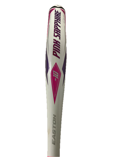 Vist Large View of Product Image Which is Used Easton PINK SAPPHIRE - DENTED BB/SB Fastpitch Bat 26"
