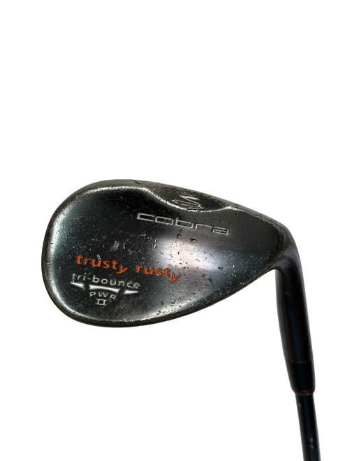 Vist Large View of Product Image Which is Used Cobra Trusty Rusty 57 Degree Mens RH Lob Wedge