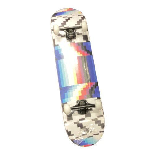 Vist Large View of Product Image Which is Used WHITE FANG SKATEBOARD Complete Skateboard Navy Blue 8"