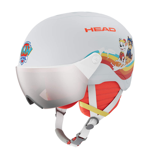 Vist Large View of Product Image Which is New Head Yuki Paw Junior Snow Sport Helmet- Sky XXS