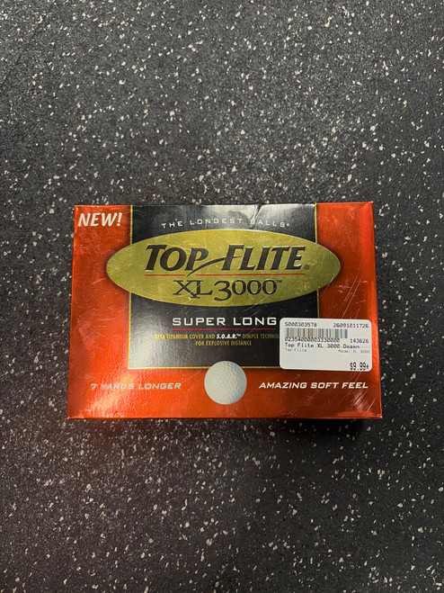 Vist Large View of Product Image Which is Used Top Flite XL 3000 12 Pack - Golf Balls