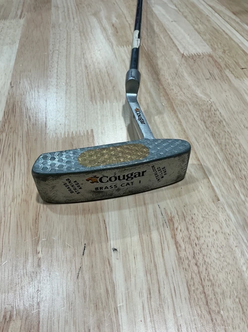 Vist Large View of Product Image Which is Used Cougar BRASS CAT 1 Mens Putter RH