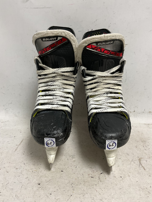 Vist Large View of Product Image Which is Used Bauer VAPOR 2X Senior Hockey Skate Black And Red Senior 6.5