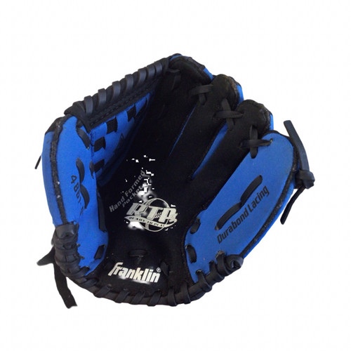 Vist Large View of Product Image Which is Used Franklin RTP BB/SB Glove RH Throw Navy Blue 9"