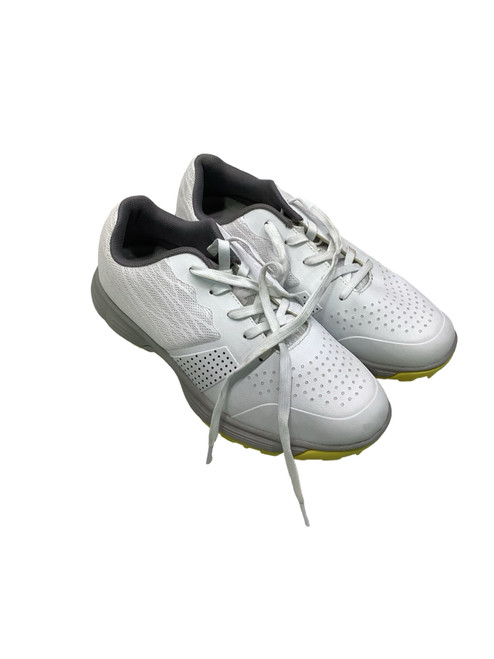 Vist Large View of Product Image Which is Used THESTRON WHT/GRY GOLF SHOES Mens Golf Shoes White Senior 10