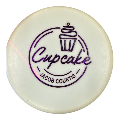 Vist Large View of Product Image Which is Used CUPCAKE JACOB COURTIS Disc Golf Putter White 176g