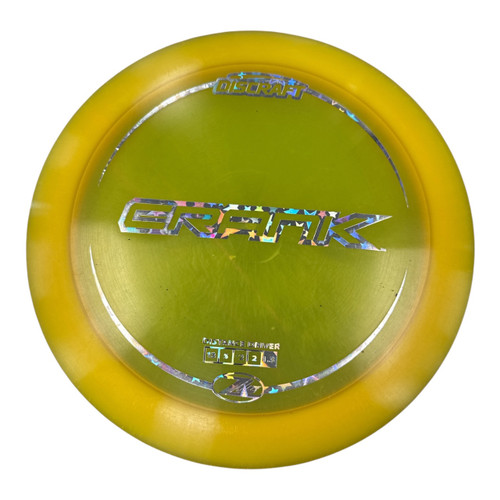 Vist Large View of Product Image Which is Used Discraft CRANK Disc Golf Driver Yellow