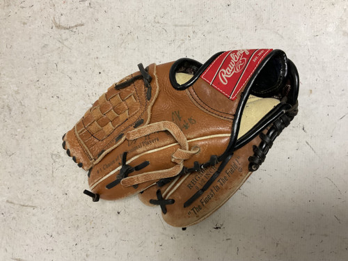 Vist Large View of Product Image Which is Used Rawlings RBG36JRR BB/SB Glove LH Throw Brown 9 1/2"