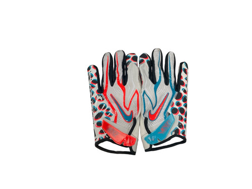 Vist Large View of Product Image Which is Used, Nike, VAPOR, Football Gloves, White, LG