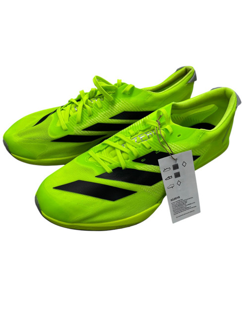 Vist Large View of Product Image Which is Used Adidas Track & Field Cleats Adult Green Senior 10.5