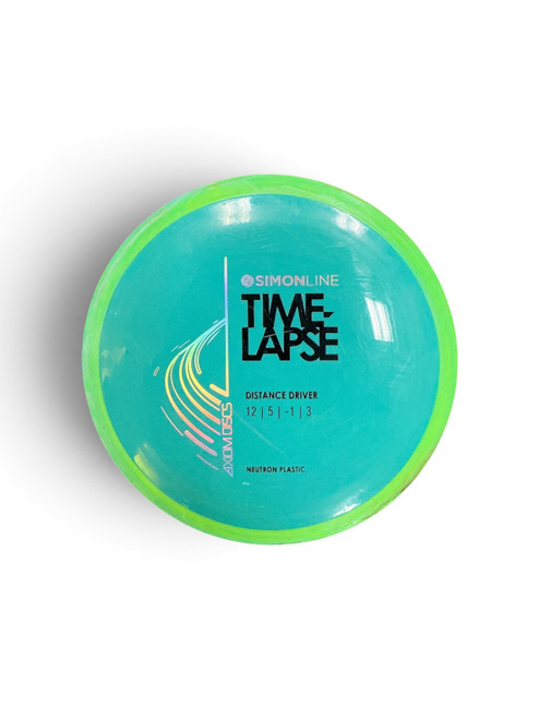 Vist Large View of Product Image Which is Used Axiom TIME LAPSE DISC Disc Golf Driver Green