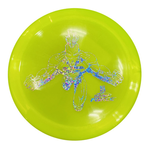 Vist Large View of Product Image Which is Used Discraft FORCE DISC Disc Golf Driver Yellow