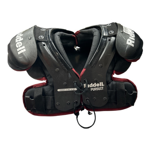 Vist Large View of Product Image Which is Used Riddell PURSUIT FB SHOULDER PADS SM FB Shoulder Pads Black SM
