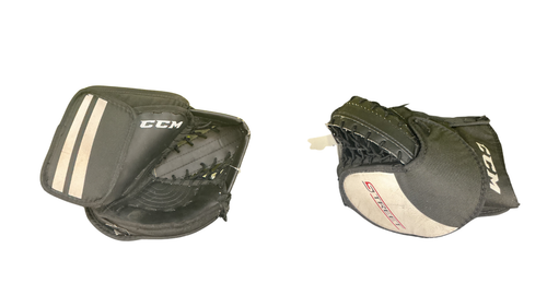 Vist Large View of Product Image Which is Used CCM STREET CATCHER Street Goalie Catcher Jr Black M/L