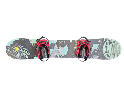 Vist Large View of Product Image Which is Used Burton LTR W/BINDINGS Boys Board/Binding None 144 cm