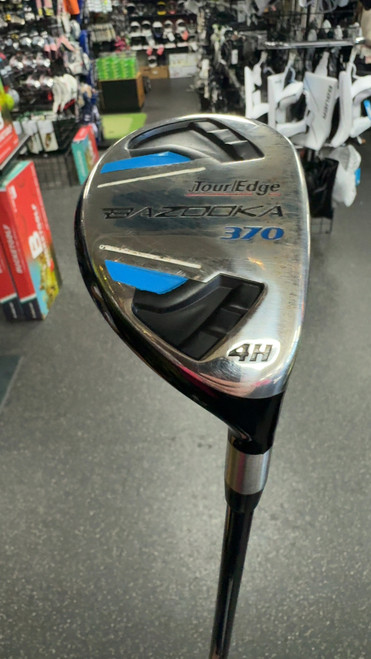 Vist Large View of Product Image Which is Used Tour Edge BAZOOKA 370 Mens Hybrid Club RH 4 Hybrid