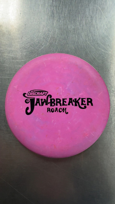 Vist Large View of Product Image Which is Used Discraft JAWBREAKER ROACH Disc Golf Putter Pink