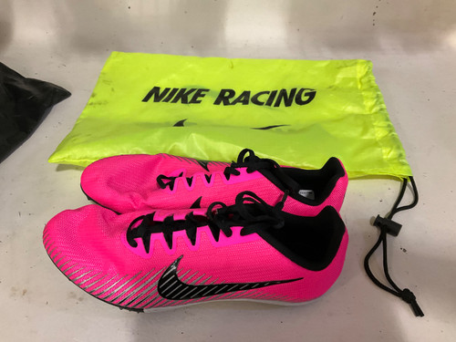 Vist Large View of Product Image Which is Used Nike Track & Field Cleats Adult Pink Senior 8.5