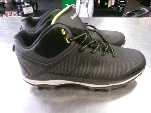 Vist Large View of Product Image Which is Used Riddell Adult FB Cleats Black Senior 13