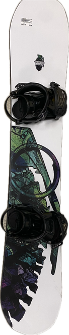 Vist Large View of Product Image Which is Used GILSON PINEGRENADE HAPPY HOUR Mens Board/Bindings White 156 cm