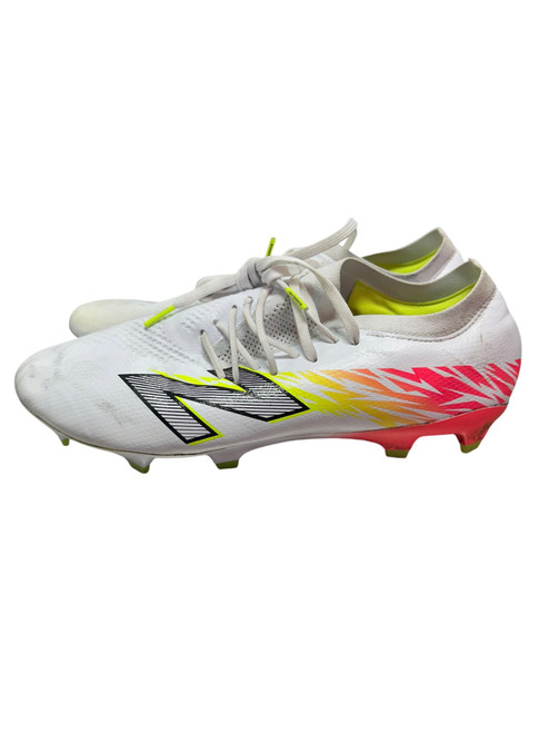 Vist Large View of Product Image Which is Used New Balance Soccer Cleats White Senior 11