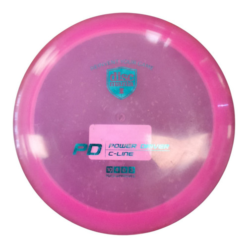 Vist Large View of Product Image Which is Used Discmania C-LINE PD Disc Golf Driver Neon Pink 176g