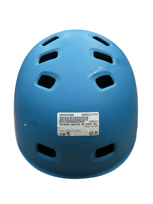 Vist Large View of Product Image Which is Used OM-SKB Bike Helmet Carolina Blue MD