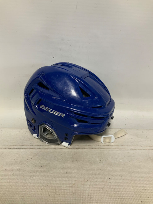 Vist Large View of Product Image Which is Used Bauer REACT 150 Hockey Helmet Only Royal Blue SM