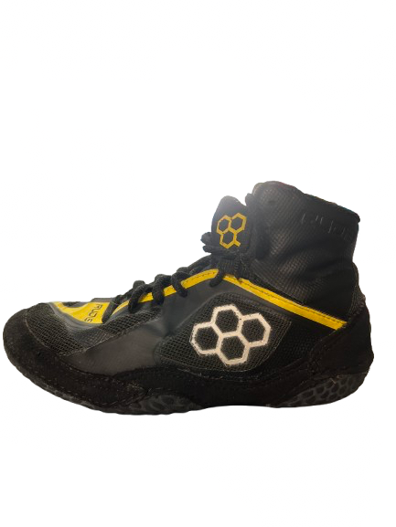 Vist Large View of Product Image Which is Used Rudis ALPHA JUNIOR SZ 1 Wrestling Shoes Black Junior 01