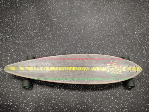 Vist Large View of Product Image Which is Used Santa Cruz LONGBOARD Longboard Grey Long