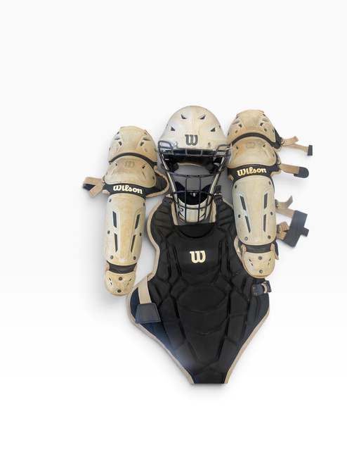 Vist Large View of Product Image Which is Used Wilson WHITE CATCHERS GEAR Catchers Equipment Other