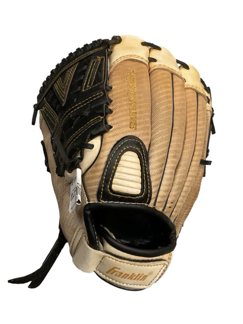 Vist Large View of Product Image Which is Used Franklin 22430L-11 BB/SB Glove LH Throw White 11"