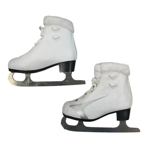 Vist Large View of Product Image Which is Used WinnWell FIGURE SKATES Girls Figure Skate White Junior 01