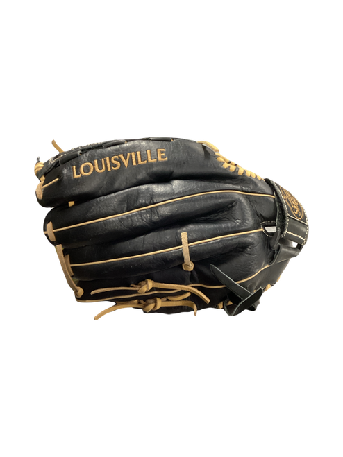 Vist Large View of Product Image Which is Used Louisville Slugger DYNASTY BB/SB Glove RH Throw Black 13"