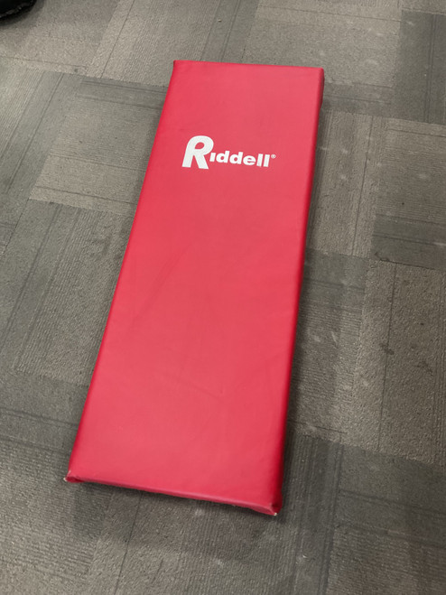 Vist Large View of Product Image Which is Used Riddell TALL BLOCKING PAD FB Blocking Pad Red