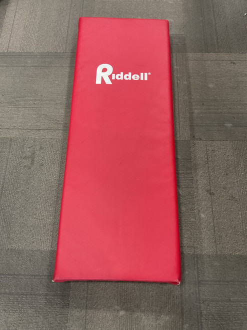 Vist Large View of Product Image Which is Used Riddell TALL BLOCKING PAD FB Blocking Pad Red