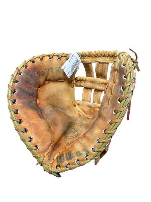 Vist Large View of Product Image Which is Used Wilson SOFTBALL BB/SB First Base LH Throw Brown 12 1/2"