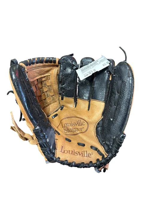 Vist Large View of Product Image Which is Used Louisville Slugger GENESIS BB/SB Glove RH Throw Brown 10 1/2"