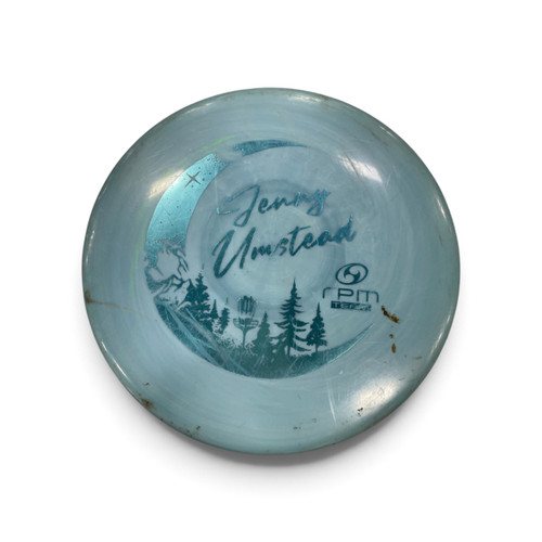 Vist Large View of Product Image Which is Used RPM JENNY UMSTEAD TUI Disc Golf Putter Sky Blue
